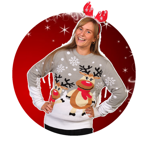 Grappige kersttruien dames