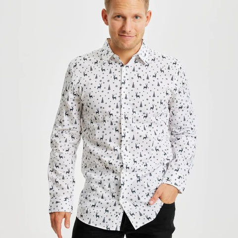 Tijdloos Kerstoverhemd