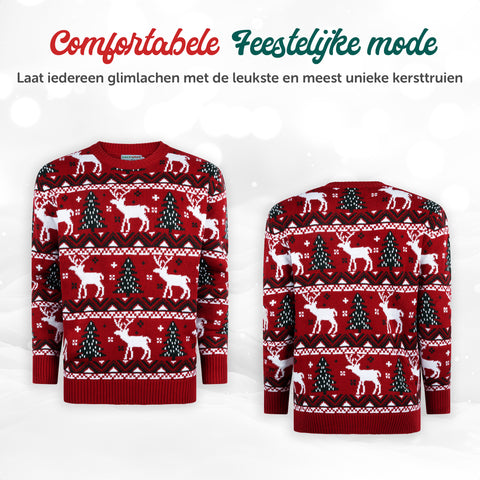 Weihnachtspullover Weihnachtsrot