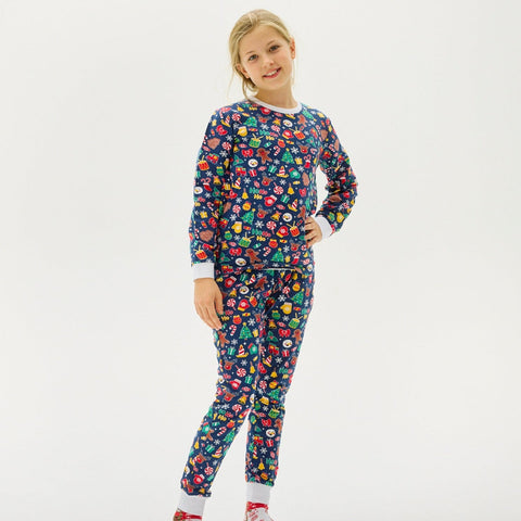 Kerstpyjama Feestelijk Slapen