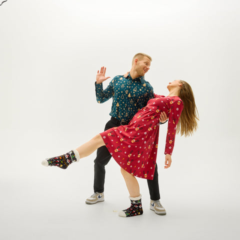 Rudolfs rotes Weihnachtskleid