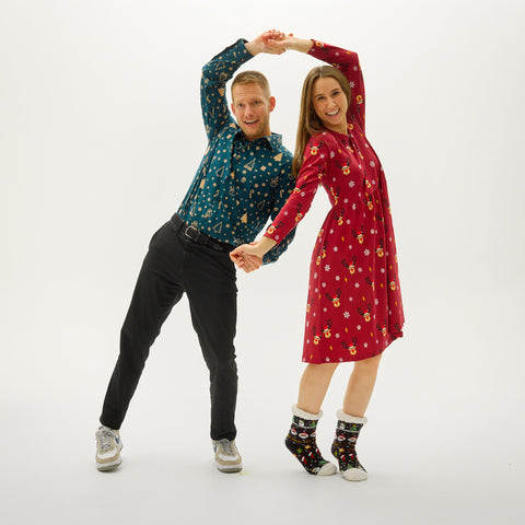 Rudolfs rotes Weihnachtskleid